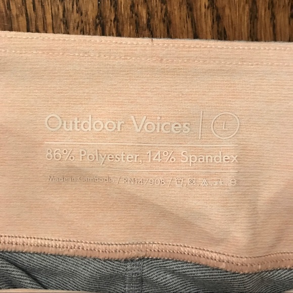 Outdoor Voices 7/8 Spring Leggings - Picture 2 of 2